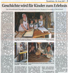 Geschichte wird für Kinder zum Erlebnis