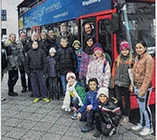 Eine Rundfahrt für Magdeburger Kinder