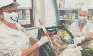 21.12.2020 – Weihnachten ist bei der Tafel gesichert