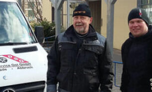 29.02.2016 – Arbeiten am Tafeldach