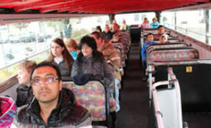 22.10.2015 – Rundfahrt im Doppeldeckerbus