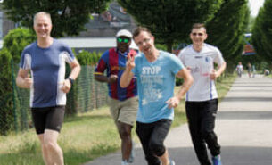 Vorbereitung Firmenstaffellauf 2017!