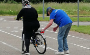 Die AQB unterstützt Sicheres Fahrradfahren!