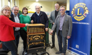 Spende vom Lionsclub Magdeburg