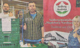 Siedler sammeln für Olvenstedter Tafel