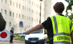 Verkehrshelfer der AQB gGmbH wieder im Einsatz!