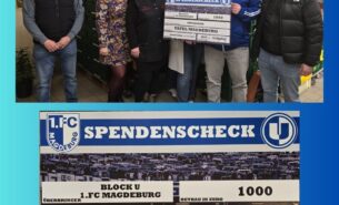 Spendenübergabe Block U