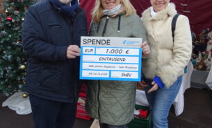 Spendenübergabe des Steuerberaterverbandes Niedersachsen Sachsen-Anhalt e. V.