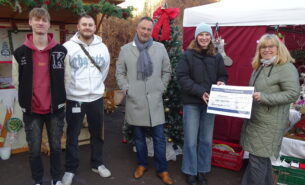 Spendenübergabe Viterra Magdeburg GmbH