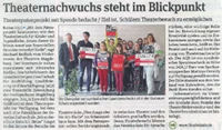 Theaternachwuchs steht im Blickpunkt